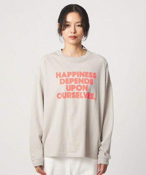 green label relaxing / グリーンレーベル リラクシング カットソー | 【別注】＜OAFISH＞ プリント ロングスリーブ Tシャツ | 詳細14