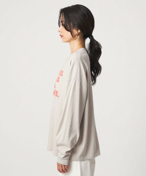 green label relaxing / グリーンレーベル リラクシング カットソー | 【別注】＜OAFISH＞ プリント ロングスリーブ Tシャツ | 詳細15