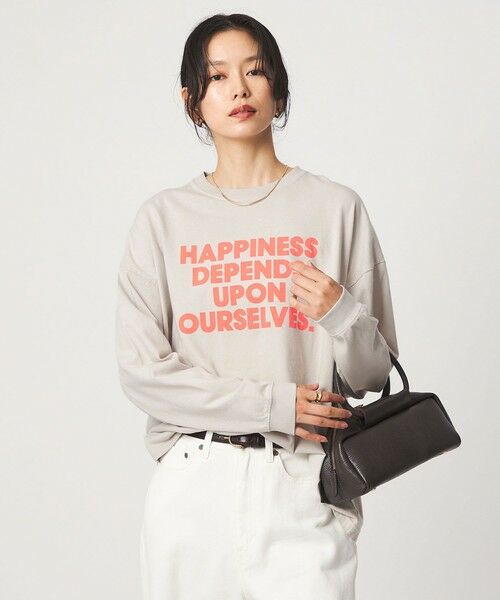 green label relaxing / グリーンレーベル リラクシング カットソー | 【別注】＜OAFISH＞ プリント ロングスリーブ Tシャツ | 詳細11