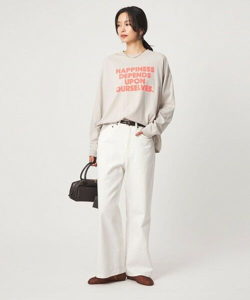 green label relaxing / グリーンレーベル リラクシング カットソー | 【別注】＜OAFISH＞ プリント ロングスリーブ Tシャツ | 詳細12