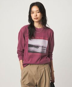 green label relaxing / グリーンレーベル リラクシング カットソー | 【別注】＜Various Timeless Arts＞プリント ロングスリーブTシャツ