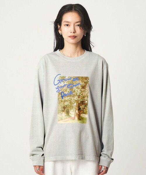 green label relaxing / グリーンレーベル リラクシング カットソー | 【別注】＜Various Timeless Arts＞プリント ロングスリーブTシャツ | 詳細11