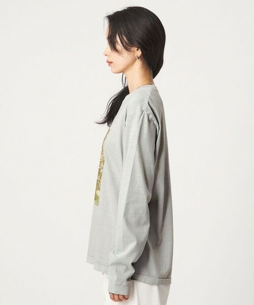 green label relaxing / グリーンレーベル リラクシング カットソー | 【別注】＜Various Timeless Arts＞プリント ロングスリーブTシャツ | 詳細12