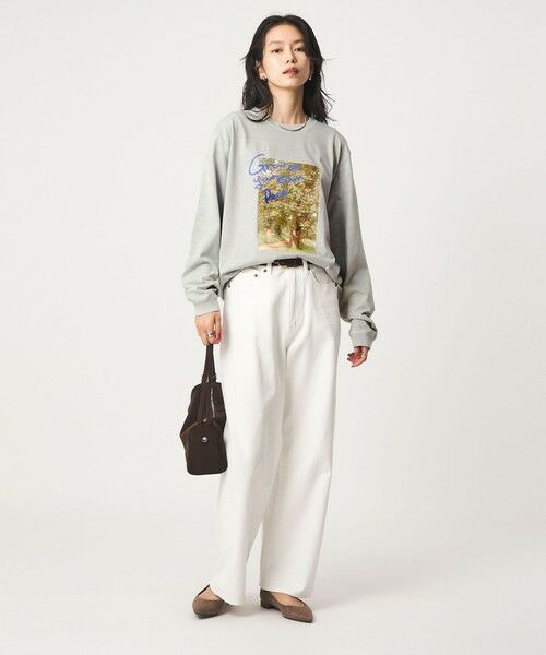 green label relaxing / グリーンレーベル リラクシング カットソー | 【別注】＜Various Timeless Arts＞プリント ロングスリーブTシャツ | 詳細9