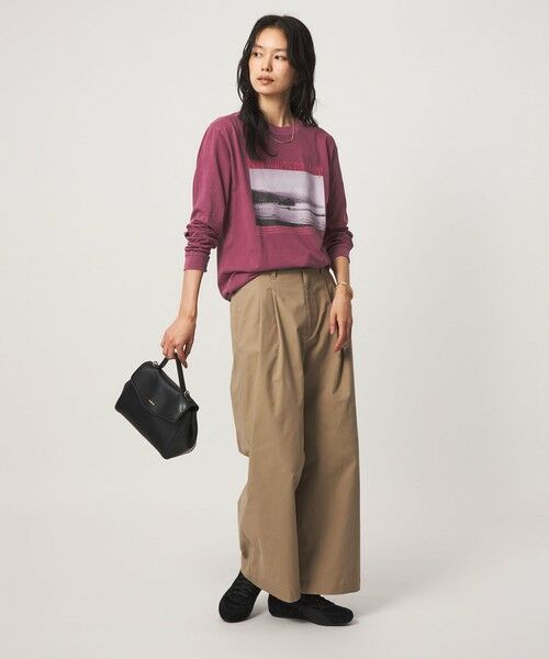 green label relaxing / グリーンレーベル リラクシング カットソー | 【別注】＜Various Timeless Arts＞プリント ロングスリーブTシャツ | 詳細28