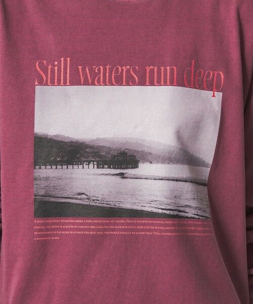 green label relaxing / グリーンレーベル リラクシング カットソー | 【別注】＜Various Timeless Arts＞プリント ロングスリーブTシャツ | 詳細29