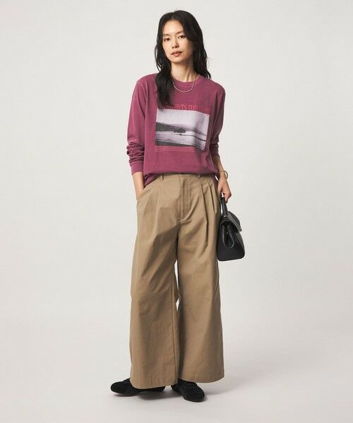 green label relaxing / グリーンレーベル リラクシング カットソー | 【別注】＜Various Timeless Arts＞プリント ロングスリーブTシャツ | 詳細26