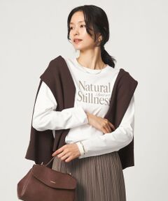 green label relaxing / グリーンレーベル リラクシング カットソー | ロゴ ロングスリーブ Tシャツ