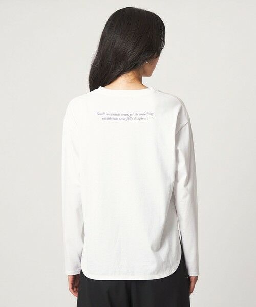green label relaxing / グリーンレーベル リラクシング カットソー | ロゴ ロングスリーブ Tシャツ | 詳細9