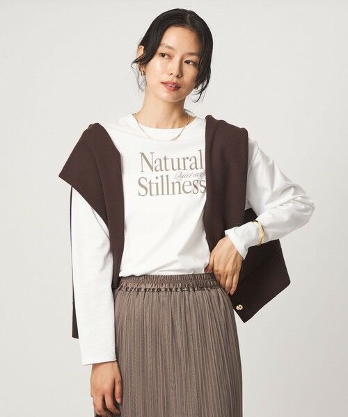 green label relaxing / グリーンレーベル リラクシング カットソー | ロゴ ロングスリーブ Tシャツ | 詳細27