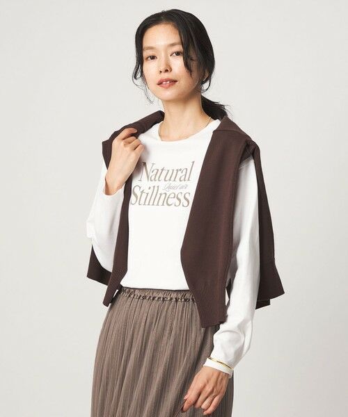 green label relaxing / グリーンレーベル リラクシング カットソー | ロゴ ロングスリーブ Tシャツ | 詳細28