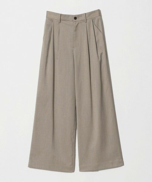 green label relaxing / グリーンレーベル リラクシング その他パンツ | ソモウライク 2タック ワイド パンツ ウォッシャブル ストレッチ | 詳細10