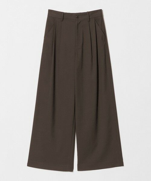 green label relaxing / グリーンレーベル リラクシング その他パンツ | ソモウライク 2タック ワイド パンツ ウォッシャブル ストレッチ | 詳細29
