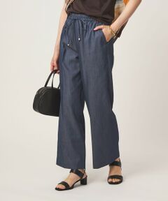 green label relaxing / グリーンレーベル リラクシング その他パンツ | ［size SHORT/TALLあり］ライト デニム ニーハイフレア パンツ 2
