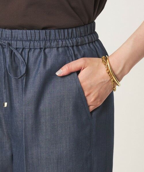 green label relaxing / グリーンレーベル リラクシング その他パンツ | ［size SHORT/TALLあり］ライト デニム ニーハイフレア パンツ 2 | 詳細10
