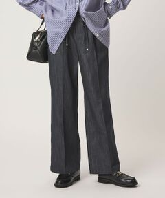 green label relaxing / グリーンレーベル リラクシング デニムパンツ | ［size SHORT/TALLあり］ニーハイフレア パンツ デニム ストレッチ