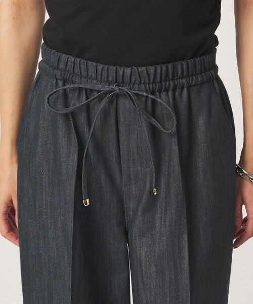 green label relaxing / グリーンレーベル リラクシング デニムパンツ | ［size SHORT/TALLあり］ニーハイフレア パンツ デニム ストレッチ | 詳細10