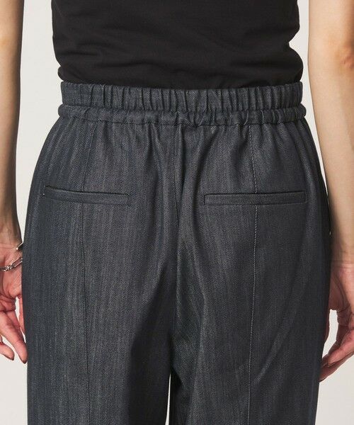 green label relaxing / グリーンレーベル リラクシング デニムパンツ | ［size SHORT/TALLあり］ニーハイフレア パンツ デニム ストレッチ | 詳細11