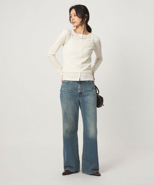 green label relaxing / グリーンレーベル リラクシング デニムパンツ | ＜Levi's(R)＞RIB CAGE ワイド デニムパンツ | 詳細4