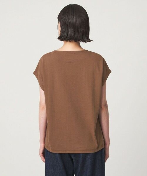 green label relaxing / グリーンレーベル リラクシング Tシャツ | ＜To b. by agnes b.コラボ＞ロゴ フレンチスリーブ Tシャツ | 詳細17