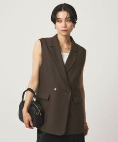 green label relaxing / グリーンレーベル リラクシング ベスト | ツイードライク ジレ マシンウォッシャブル 帯電防止