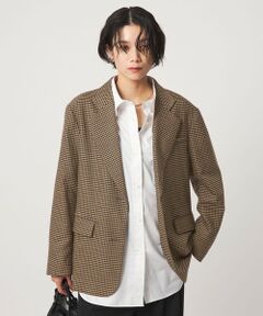 green label relaxing / グリーンレーベル リラクシング テーラードジャケット | 【別注】＜dahl'ia＞チェック ジャケット