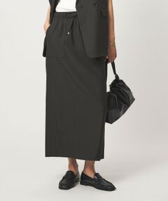 green label relaxing / グリーンレーベル リラクシング ロング・マキシ丈スカート | ［size SHORTあり］ツイードライク スカート マシンウォッシャブル 帯電防止