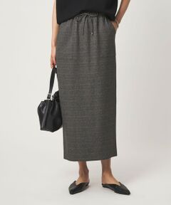 green label relaxing / グリーンレーベル リラクシング ロング・マキシ丈スカート | ［size SHORTあり］ツイードライク スカート マシンウォッシャブル 帯電防止