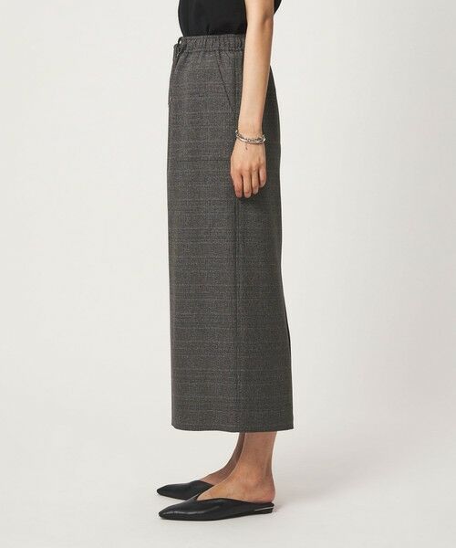 green label relaxing / グリーンレーベル リラクシング ロング・マキシ丈スカート | ［size SHORTあり］ツイードライク スカート マシンウォッシャブル 帯電防止 | 詳細24