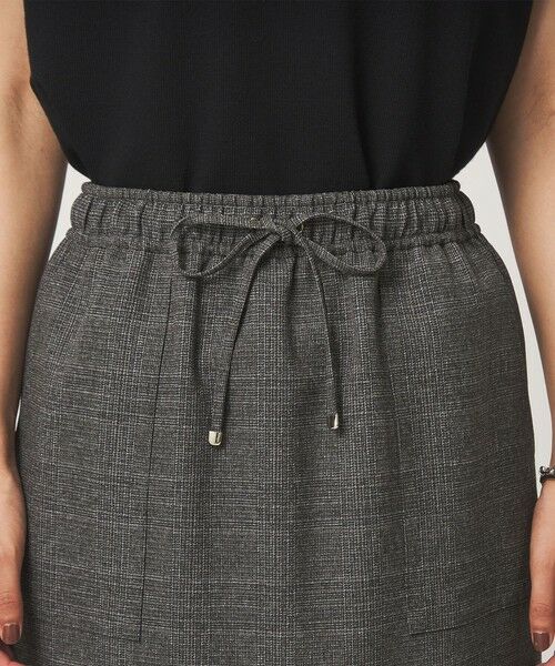 green label relaxing / グリーンレーベル リラクシング ロング・マキシ丈スカート | ［size SHORTあり］ツイードライク スカート マシンウォッシャブル 帯電防止 | 詳細26