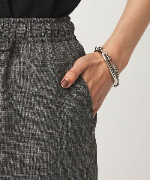 green label relaxing / グリーンレーベル リラクシング ロング・マキシ丈スカート | ［size SHORTあり］ツイードライク スカート マシンウォッシャブル 帯電防止 | 詳細27