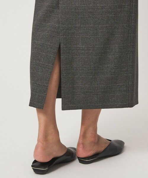 green label relaxing / グリーンレーベル リラクシング ロング・マキシ丈スカート | ［size SHORTあり］ツイードライク スカート マシンウォッシャブル 帯電防止 | 詳細29