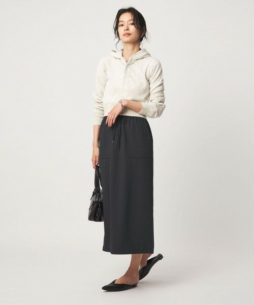 green label relaxing / グリーンレーベル リラクシング ロング・マキシ丈スカート | ［size SHORT/TALLあり］オルマイ ツイル タイト スカート | 詳細3