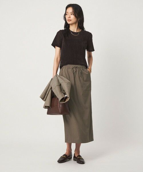 green label relaxing / グリーンレーベル リラクシング ロング・マキシ丈スカート | ［size SHORT/TALLあり］オルマイ ツイル タイト スカート | 詳細26