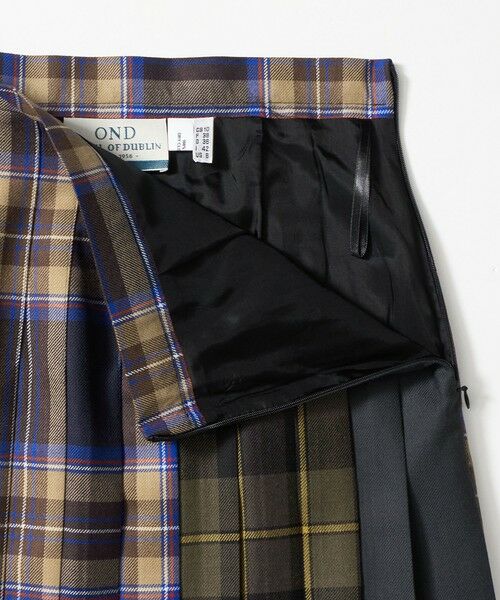 green label relaxing / グリーンレーベル リラクシング ロング・マキシ丈スカート | 【別注】＜O'NEIL of DUBLIN＞Patch81 プリーツスカート | 詳細8