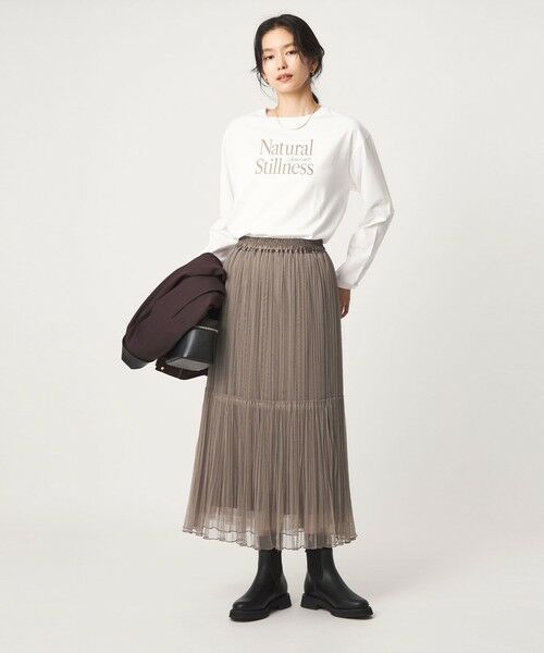 green label relaxing / グリーンレーベル リラクシング ロング・マキシ丈スカート | ［size SHORT/TALLあり］2WAY チュール スカート | 詳細25