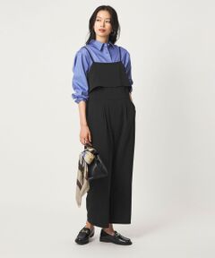 green label relaxing / グリーンレーベル リラクシング サロペット・オールインワン | ［size SHORT/TALLあり］レイヤード オールインワン ストレッチ