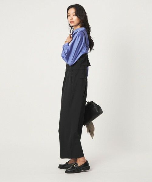 green label relaxing / グリーンレーベル リラクシング サロペット・オールインワン | ［size SHORT/TALLあり］レイヤード オールインワン ストレッチ | 詳細2