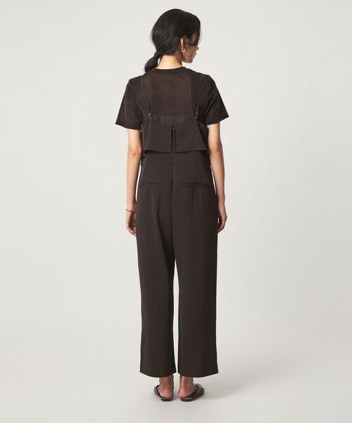 green label relaxing / グリーンレーベル リラクシング サロペット・オールインワン | ［size SHORT/TALLあり］レイヤード オールインワン ストレッチ | 詳細14