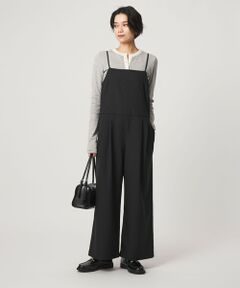 green label relaxing / グリーンレーベル リラクシング サロペット・オールインワン | ［size SHORT/TALLあり］オルマイ ツイル キャミソール サロペット