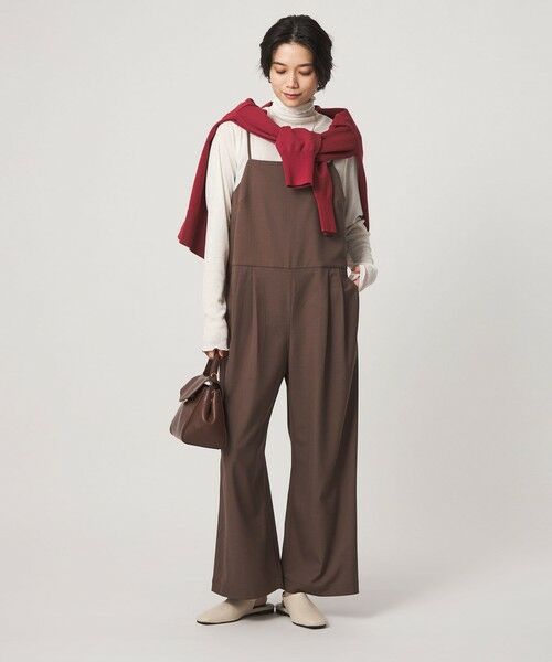 green label relaxing / グリーンレーベル リラクシング サロペット・オールインワン | ［size SHORT/TALLあり］オルマイ ツイル キャミソール サロペット | 詳細11