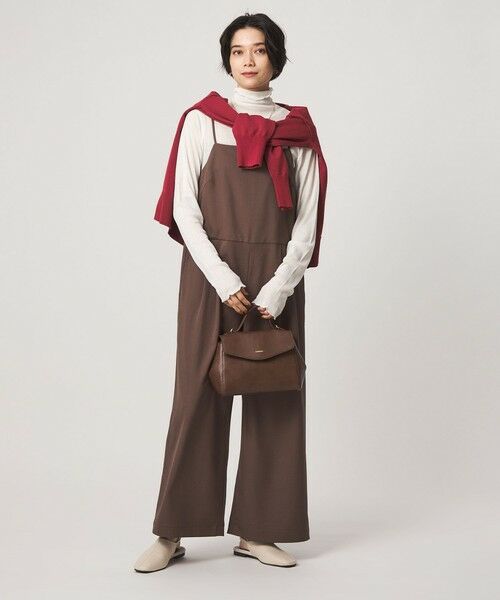 green label relaxing / グリーンレーベル リラクシング サロペット・オールインワン | ［size SHORT/TALLあり］オルマイ ツイル キャミソール サロペット | 詳細13