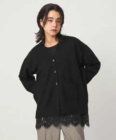 green label relaxing / グリーンレーベル リラクシング カーディガン・ボレロ | Vネック ニット カーディガン ウォッシャブル