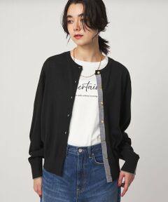 green label relaxing / グリーンレーベル リラクシング カーディガン・ボレロ | エブリニット 2WAY クルーネック カーディガン