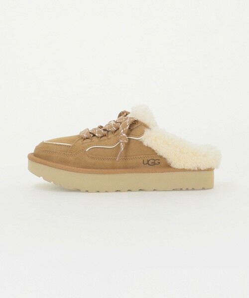 green label relaxing / グリーンレーベル リラクシング フラットシューズ | 【WEB限定】＜UGG＞ローメル ミュール（MD.BROWN）