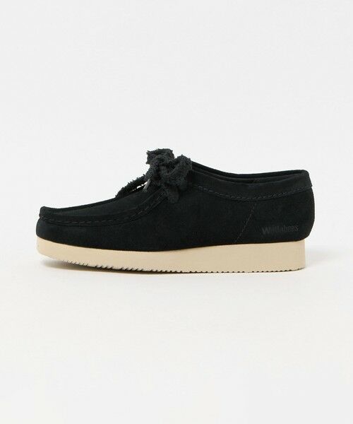 green label relaxing / グリーンレーベル リラクシング フラットシューズ | 【WEB限定】＜Clarks Originals＞ワラビーライト / Wallabee Lite（BLACK）