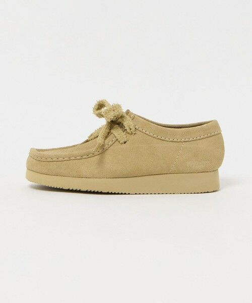 green label relaxing / グリーンレーベル リラクシング フラットシューズ | 【WEB限定】＜Clarks Originals＞ワラビーライト / Wallabee Lite（BEIGE）