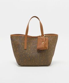 green label relaxing / グリーンレーベル リラクシング トートバッグ | レオパードプリント メッシュ トートバッグ