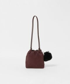 green label relaxing / グリーンレーベル リラクシング ショルダーバッグ | チャームつき 巾着ショルダーバッグ 2WAY