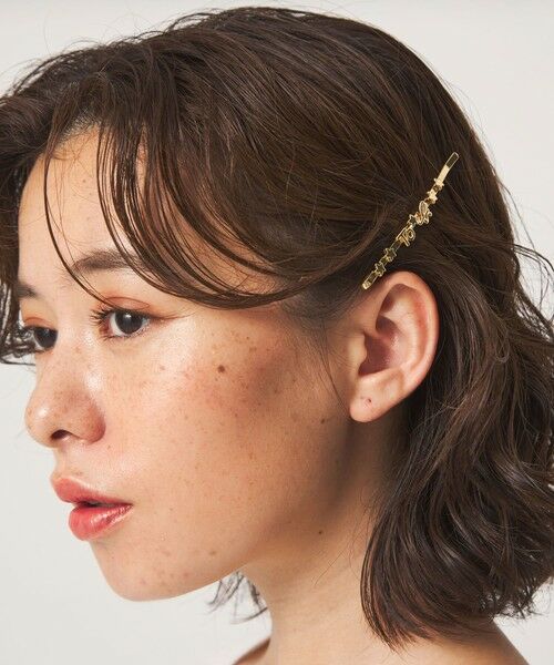 green label relaxing / グリーンレーベル リラクシング カチューシャ・カチューム・その他 | ＜To b. by agnes b.コラボ＞ロゴ ヘアピン | 詳細3